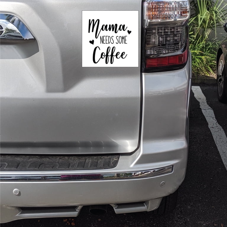 Funny Car Bumper Sticker – High Quality Vinyl Decal, Outdoor Rated, Easy To Apply