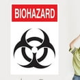 thumbnail image 1 of Wallhogs Biohazard Sign Wall Decal, 1 of 2