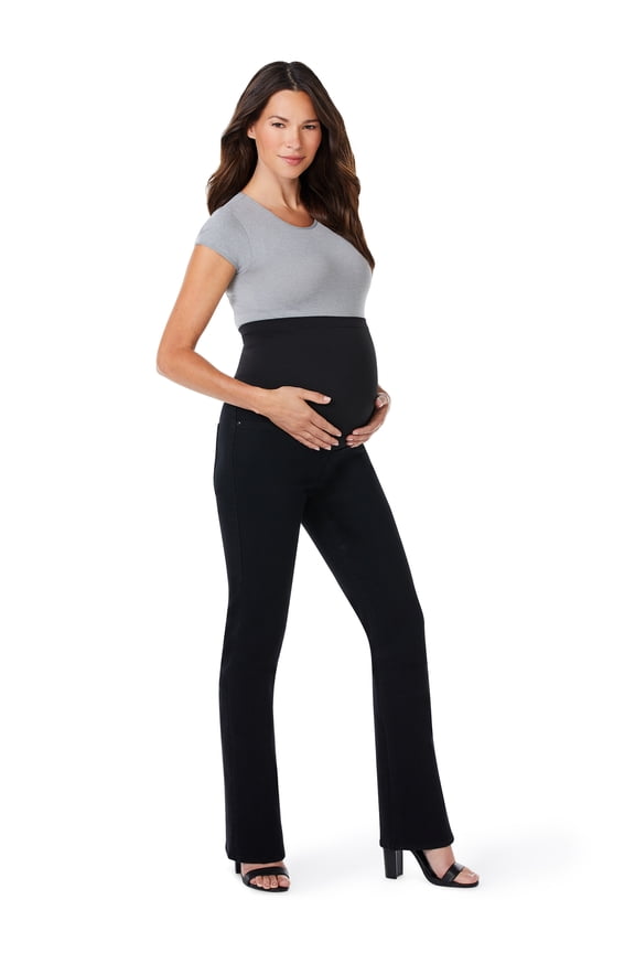 Sofia Jeans by Sofia Vergara Rosa Curvy Ankle Full Band Maternity Jeans, Sizes S-XXL