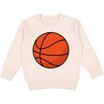 thumbnail image 2 of Inktastic Basketball Sports Ball Toddler Sweatshirt, 2 of 4