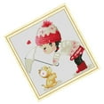 thumbnail image 4 of AMLESO Point de Croix - Petite Fille - Motif de Point de Croix, Broderie Préimprimée, 4 of 8