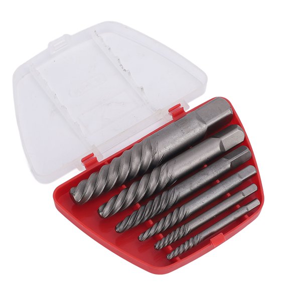 Screw Extractor Set, Broken Bolt Extractor Kit Portable for Automotive Maintenance