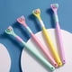 thumbnail image 1 of Cepillo de dientes de tres lados con cerdas suaves de color macaron y protección bucal de tres cabezales para adultos, 1 of 5