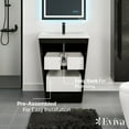 thumbnail image 6 of Eviva Victoria 25" Chest Nut Modern Bathroom Vanity with White Integrated Acrylic Sink, 6 of 7