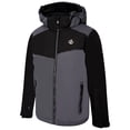 thumbnail image 3 of Dare 2B - Chaqueta de Esquí Cheerful para Niños/Niñas (Negro, Gris Tormenta Oscuro) Dare 2B UTRG6226_blackdarkstormgrey, 3 of 6