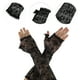 thumbnail image 2 of Guantes sin dedos bloqueadores del sol de Daffodils para mujeres, guantes largos de bloqueo solar para conducir en negro, 2 of 5