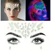 Kapmore Face Gem Fashion Glow in the Dark Luminous Face Jewel Face Sticker for Party