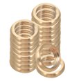 thumbnail image 1 of OULII 20Pcs Brass Lock Nuts for Lamp Parts Offering Secure Fit and Moisture Blocking Oil Seal, 1 of 6