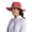 Magnolia Pink, variant on Coolibar Women's Crochet Fedora - UPF 50+ Sun Protection - Playa in Magnolia Pink