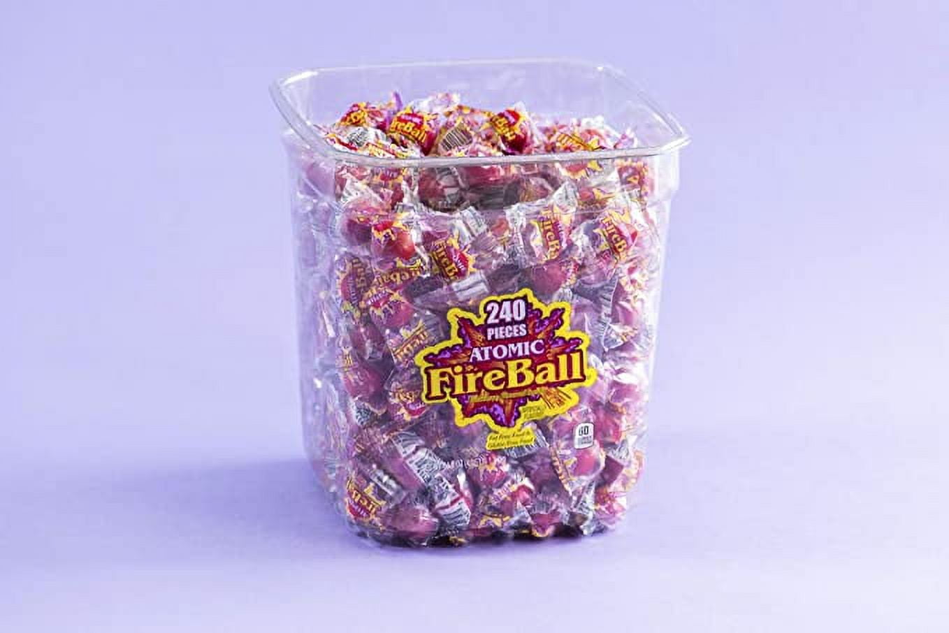 Atomic Fireball Cinnamon Hard Bulk Candy 240pcs 4.05 Pound