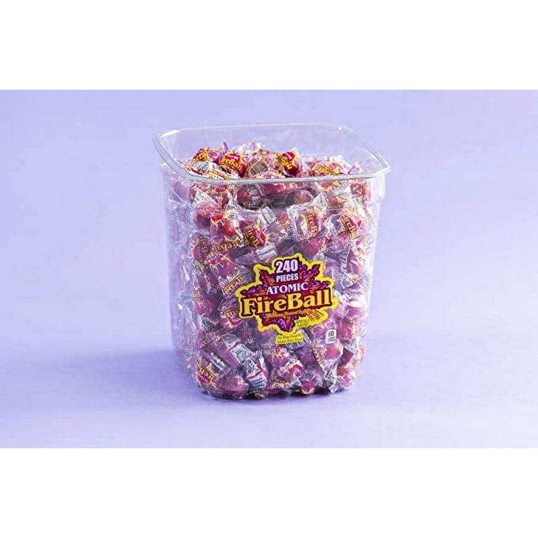 Ferrara NYC Atomic Fireball Cinnamon Hard Candy, Bulk 240pcs, 4.05