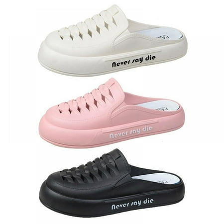 

Thick Sole Clouds EVA Sandal Fashion Leather Sandal For Women Flat Sole Designer Summer Shoes Flip Flops Outdoor Beach Slippers