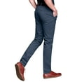 thumbnail image 4 of Matchstick Men’s Slim-Fit Flat Front Tapered Casual Chino Pants, 4 of 10