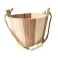 thumbnail image 2 of koolsoo Mini Seau en Bois Accessoire de Maison de Poupée Rustique avec Poignée Seau de Rangement pour Jouets, 2 of 9