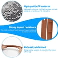 thumbnail image 3 of MYG 20pcs Draw Rail Plastic Drawer Slides 180/235/298mm Draw Runners Replacement, 3 of 9