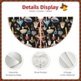 thumbnail image 5 of Kll Mushrooms And Autumn Leaves Christmas Tree Skirt 48",Party Decorations Farmhouse For Christmas Decorations Holiday Party, 5 of 8