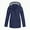 Dark Blue_1, variant on Womens Plus Size Coats & Jackets Fall Autumn Winter Coats Solid Rain Outdoor Waterproof Hooded Windproof Womens Tops