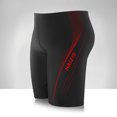 thumbnail image 2 of Ticikt Men's Compression Swim Jammers Elastic Waist Printed Athletic Swim Shorts for Training,Red, 2 of 4