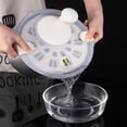 thumbnail image 4 of Stainless Steel Salad Spinner with Drain Basket Anti-Slip Base Stop Button Large 5.3 Quart Vegetables Dryer, 4 of 7