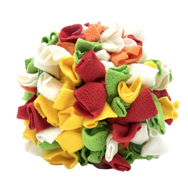 Bola de Snuffle Yuyangstore Duradera para Perros Juegos Interactivo 4 colores