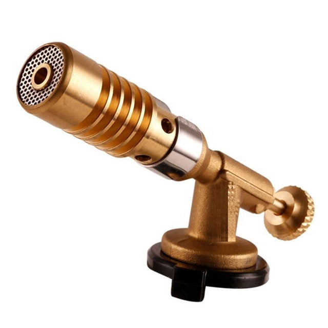 Quemador de Gas Soplete de Soldadura Soplete de Gas PortáTil Soplete Cobre LatóN de Alta Temperatura Mapp Soplete de Gas Soldadura Fuerte