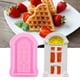 thumbnail image 4 of Molde de silicona para fondant, 2 piezas DIY puerta ventana DIY molde de silicona molde para fondant rendimiento inigualable, 4 of 8