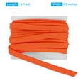 thumbnail image 2 of Piping Cord Trim 6 Yards 1/2 Inch Piping Tape for Sewing DIY Crafting Fabric Edge Trim Orange Red, 2 of 5