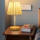 thumbnail image 5 of Lámpara de escritorio LED de madera maciza, lámpara de lectura de estudio de tela estable, adecuada para decoración del hogar, luz de noche cálida lisa de lino, iluminación interior, lámpara de lectur, 5 of 6