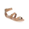 thumbnail image 1 of New Women Breckelles Joy-35 Leatherette Open Toe Buckle Minimal Gladiator Sandal, 1 of 5
