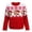 Red Bear, variant on Gustave Christmas Sweater for Men Women Xmas Ugly Holiday Sweaters Long Sleeve Knitted Sweatshirt Couple Matching Funny Bear Printed Crewneck Pullover Tops