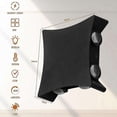 thumbnail image 2 of Modern 8W COB LED Indoor Outdoor Wall Light, IP65 Waterproof Aluminum Wall Lamp, 3000K Warm White Light for Garden Corridor Bedroom, Black, 2 of 5
