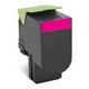 thumbnail image 1 of Lexmark 80C8HM0 cartucho de tóner 1 pieza(s) Original Magenta Lexmark 80C8HM0, 1 of 2