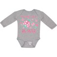 thumbnail image 3 of Inktastic I'm Going to Be a Big Sister Girls Long Sleeve Baby Bodysuit, 3 of 5