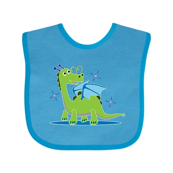 Inktastic Dragon for Kids Boys or Girls Baby Bib