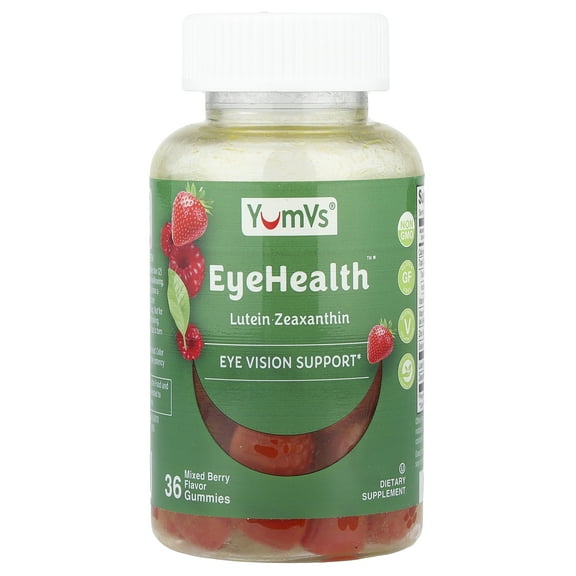 YumVs Eye Health™ Gummies, Mixed Berry, 36 Gummies