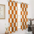 thumbnail image 3 of Colorful Geometric Checkered Luxury Window Curtains Blinds for Living Room Bedroom Bathroom Kicthen Door Home Decor 2 Panels, 3 of 6