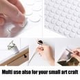 thumbnail image 6 of Self Adhesive Dots 70PCS Transparent Acrylic Double Sided Tape Strong Sticky, 6 of 8