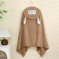 thumbnail image 2 of Serviettes de Bain Douces Style Mignon Cape à Capuche à la Mode Absorbante, 2 of 5