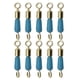 thumbnail image 1 of Anillos sólidos giratorios, conector antienvuelto, aparejos de pesca sublínea (M), 10 Uds., 1 of 4