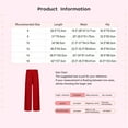 thumbnail image 7 of Aislor Girls Boys Christian Liturgical Praise Dance Pants Celebration of Spirit Wide Leg Trousers Dancewear Red 6, 7 of 7