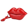 thumbnail image 5 of WX 3061 Conjunto de decoración del hogar para teléfono de Escritorio con Forma de Labio Lindo Multifuncional Rojo, 5 of 5