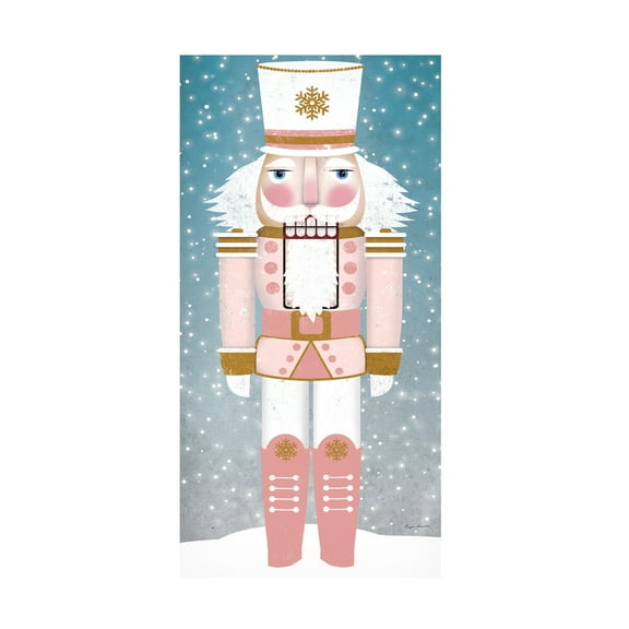 Ryan Fowler 'Nutcracker IV Blush' Canvas Art