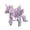 Purple, variant on 3D Printed Unicorn Figurines, Cute 3D Printing Animals Statues, Unicorn Keychain Pendant for Backpacks Phone Cases Gym Bags Birthday Holiday Gift