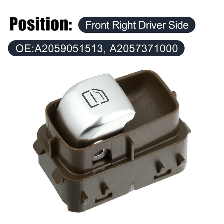 Unique Bargains Front Right Power Window Switch A2059051513 