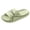 Green, variant on Womens Cloud Bathroom Slippers Thick Memory Foam Cute Bear Indoor Outdoor Bath Shower Sandals Casual Spa Walking Slip on Slides