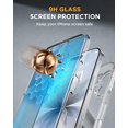 thumbnail image 4 of Funda Miracase para iPhone 17 de 6,3" con protección militar y diseño transparente, 4 of 7