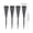 B, variant on Upgraded 2-Pack Decorative Cemetery Flower Vase with Ground Spike, Durable Plastic Hollow-Carved Grave Vase for Outdoor Gravesite, Sympathy Gift, 16.6" x 2.7"