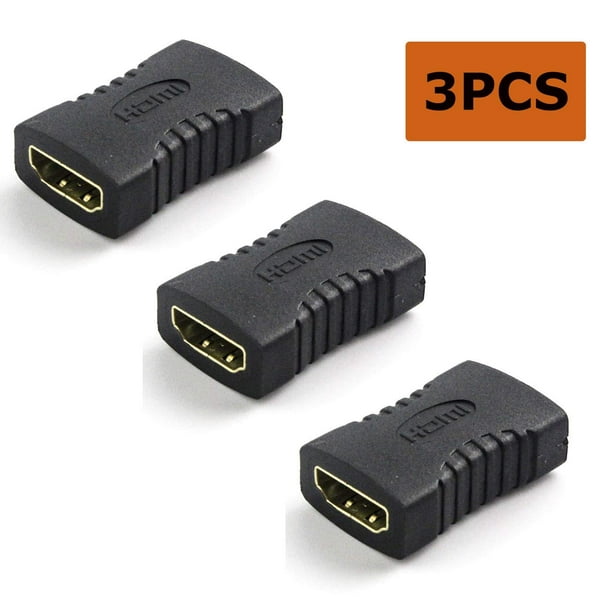 Konex TM) 3pcs Premium HDMI Femelle à HDMI Femelle Adaptateur Coupleur 3PCS Pack...