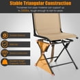 thumbnail image 4 of Resenkos Set of 2 Bamboo Dorm Chair with Storage Pocket for Camping and Fishing-Beige, Folding Chair Camping for Adult Hiking Fishing Beach, Camping Chairs for Adult Hiking Fishing Beach, 4 of 8
