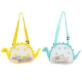 thumbnail image 1 of Bolsa de playa de malla de dinosaurio para niños, bolsa de playa portátil para recoger conchas, para niños y niñas, 1 of 8